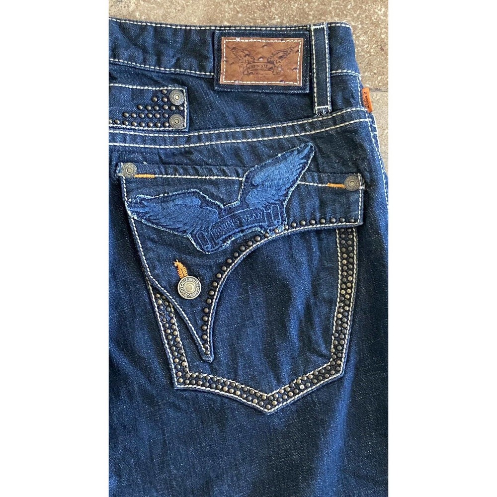 New Authentic Robins Jeans Long Flap Style BSD5095 Size 31